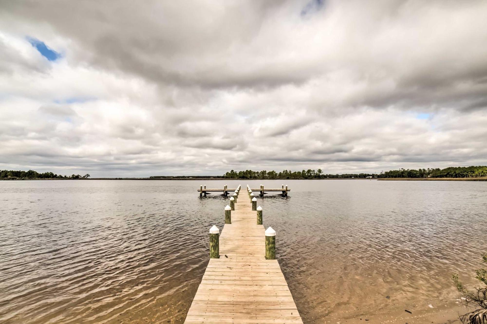 Waterfront Florida Vacation Rental With Boat Dock มิลตัน ภายนอก รูปภาพ