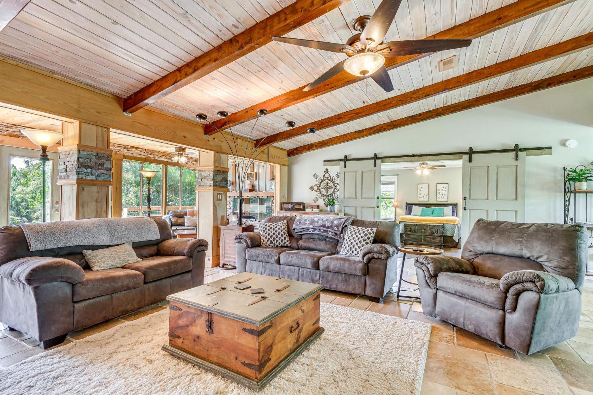 Waterfront Florida Vacation Rental With Boat Dock มิลตัน ภายนอก รูปภาพ