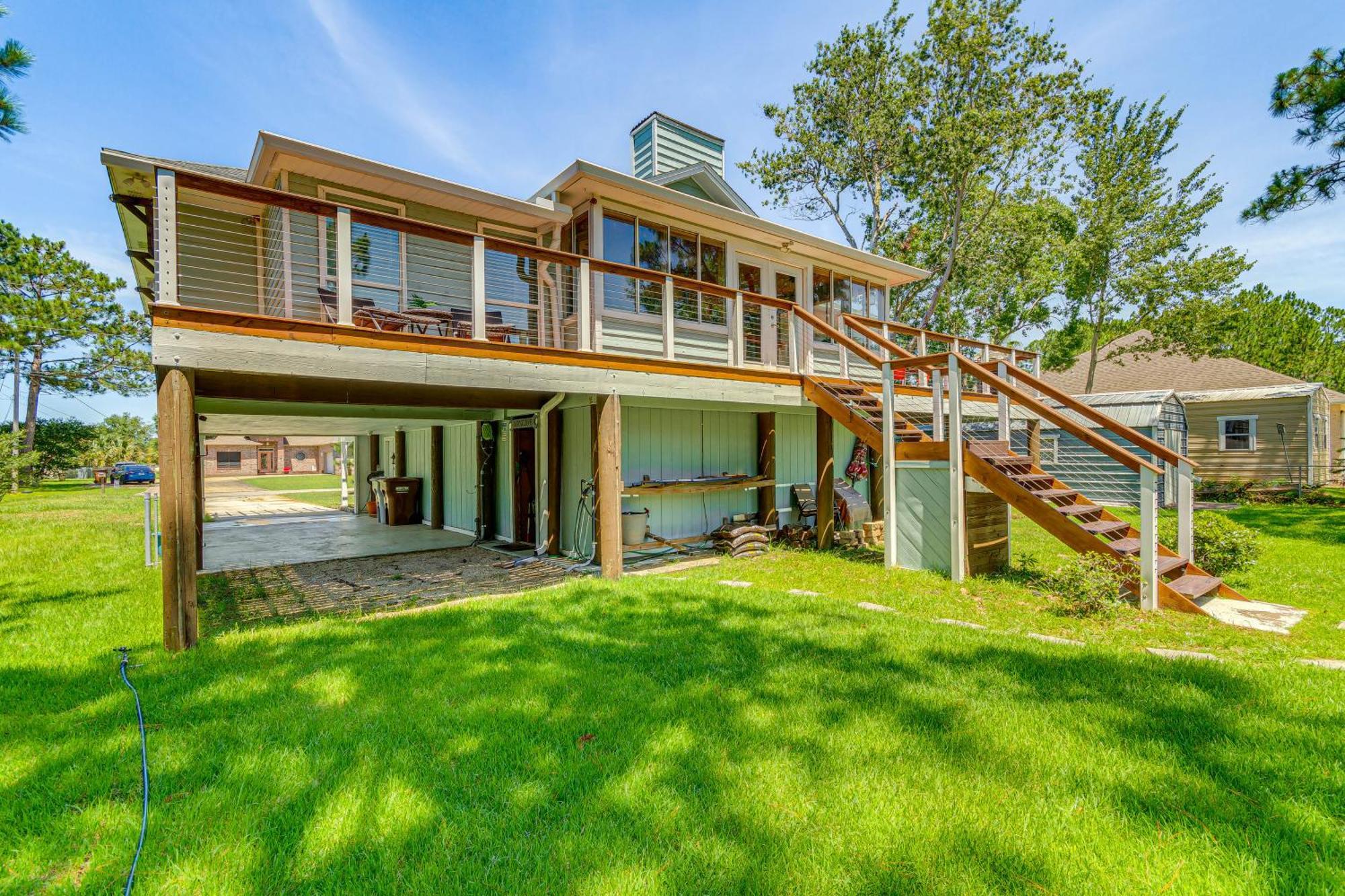 Waterfront Florida Vacation Rental With Boat Dock มิลตัน ภายนอก รูปภาพ