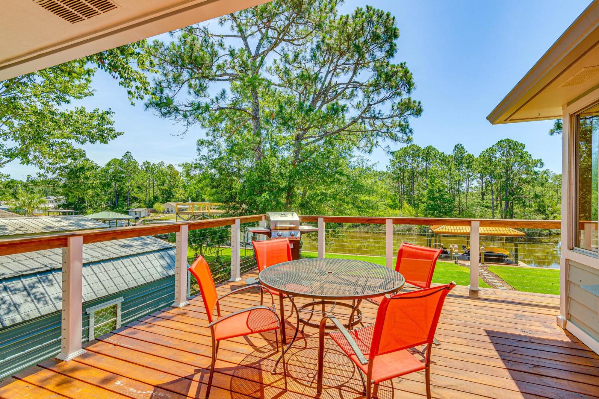 Waterfront Florida Vacation Rental With Boat Dock มิลตัน ภายนอก รูปภาพ